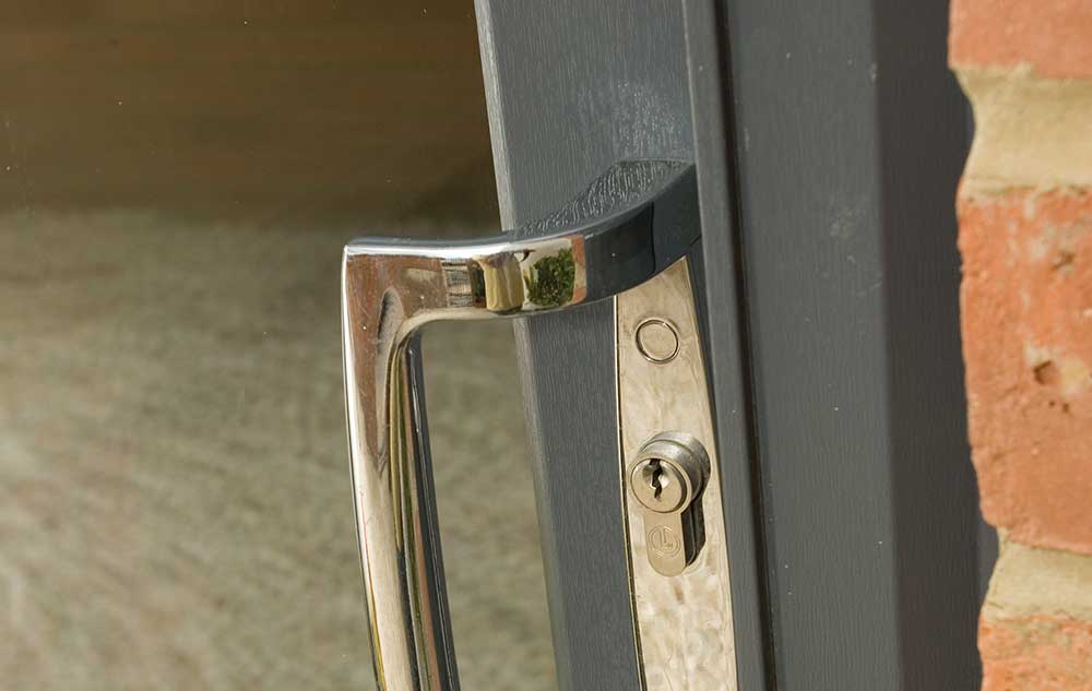 Secure patio doors