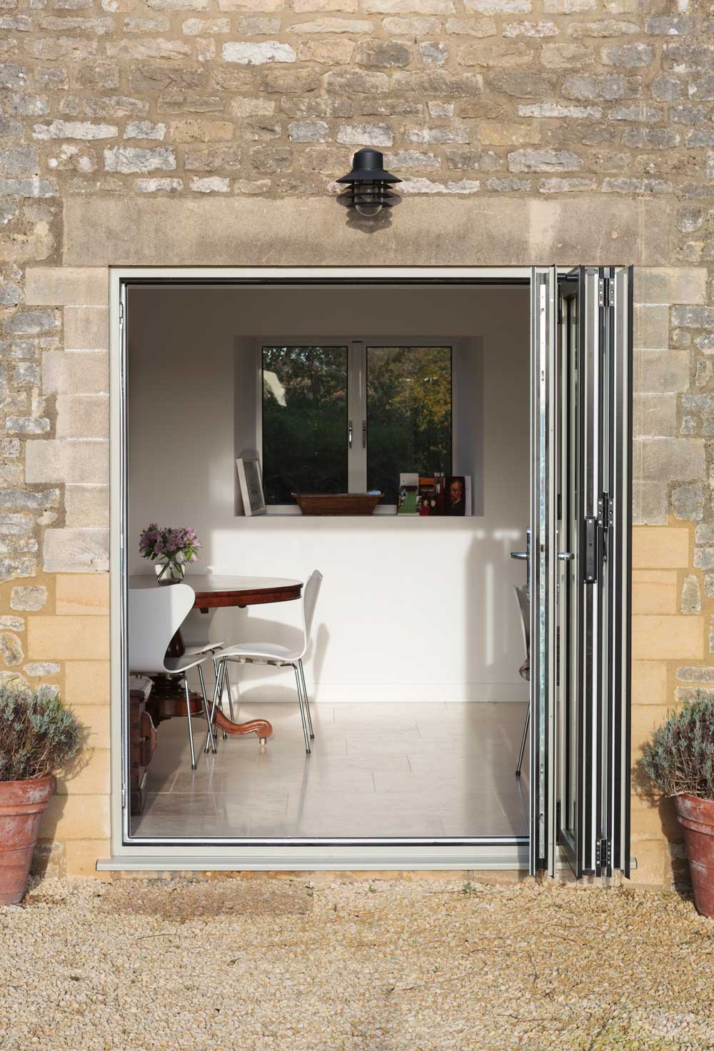 a set of Bifold Doors